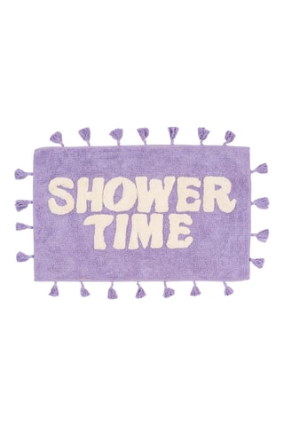 Badmat - Paars - 80 x 50 x 1 cm