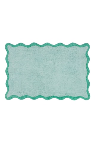 Badmat - Groen - 80 x 50 x 1 cm