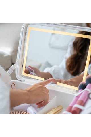 Make-upkoffertje - 30 x 10,5 x 25 cm