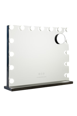 Ledspiegel op Poten - 58 x 48 x 12 cm - Zwart