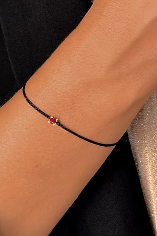 Bracelet - Or jaune et rubis
