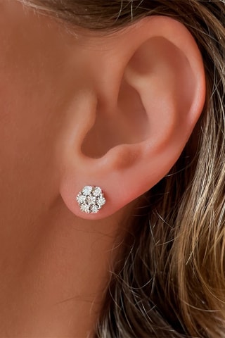 Puces - Or jaune et diamants