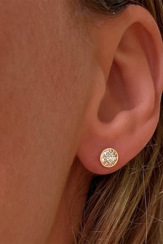 Puces - Or jaune et diamants