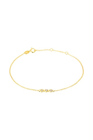 Bracelet - Or jaune et diamants