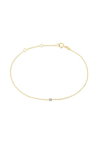 Bracelet - Or jaune et diamant