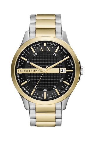 Relógio de quartzo em aço - Prateado e dourado