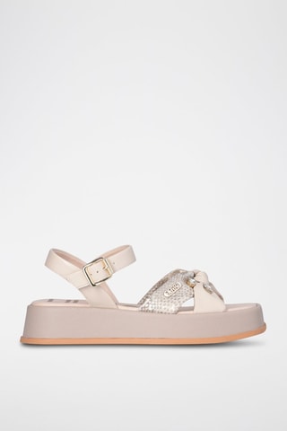 Platform Sandalen - Beige