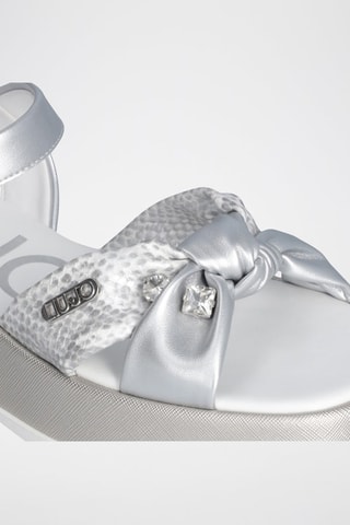 Platform Sandalen - Zilverkleurig