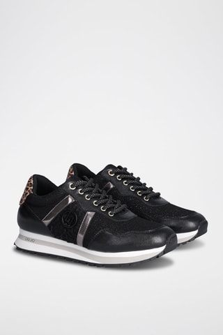 Platform Sneakers Wonder  Zwart