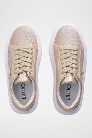 Platform Sneakers Kylie  Roségoudkleurig