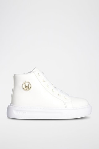 Hoge Platform Sneakers Kylie  Wit