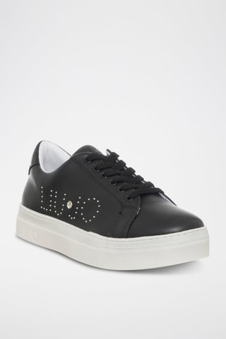 Platform Sneakers Alicia  Zwart