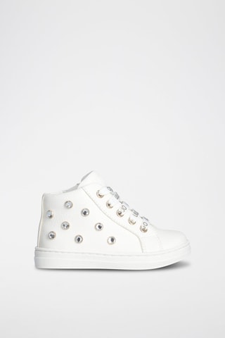 Hoge Sneakers Mini Alicia - Wit