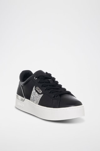 Sneakers Silvia - Zwart en Zilverkleurig