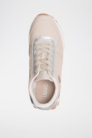 Sneakers Evelyn - Beige en Zilverkleurig
