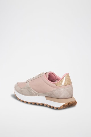 Sneakers Evelyn - Roze en Bruin