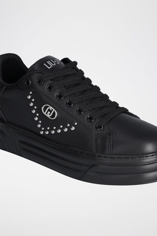 Platform Gympen Cleo - Zwart