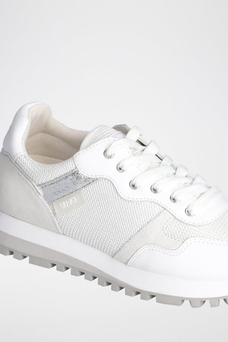 Stierenleren Sneakers Wonder - Wit