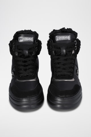 Leren Sneakers - Zwart