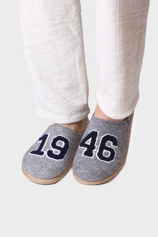 Pantoufles Tobi - Gris
