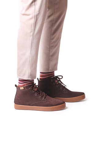 Bottines en cuir Dalton - Marron