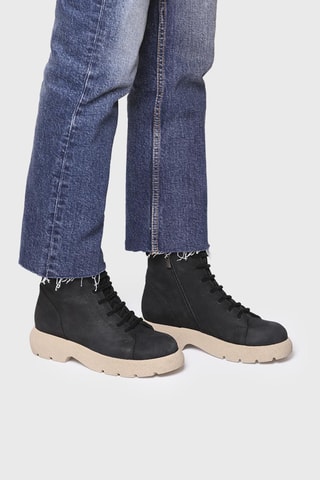 Bottines en nubuck Dasha - Noir