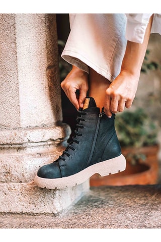 Bottines en nubuck Dasha - Noir