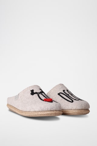 Pantoufles Deli - Beige