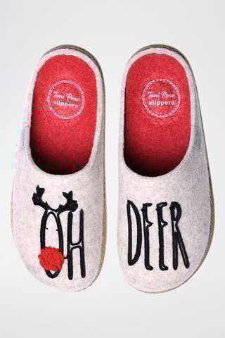 Pantoufles Deli - Beige