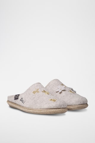 Pantoufles Gessami - Beige