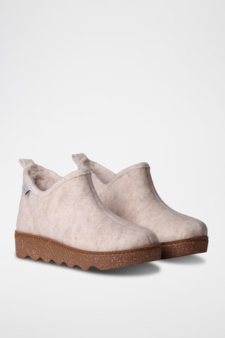 Bottines fourrées Junie - Beige