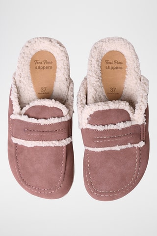 Mules fourrées Leire - Rose