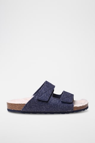 Mules Lizy - Bleu marine