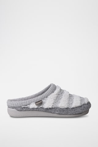 Pantoufles Malu - Gris