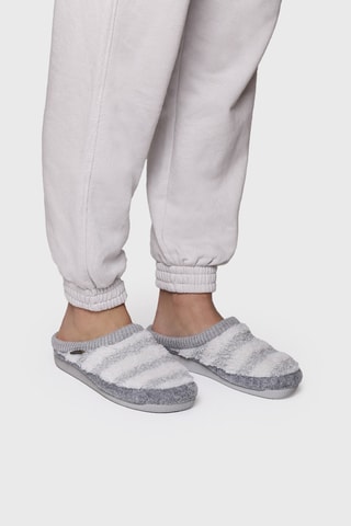 Pantoufles Malu - Gris