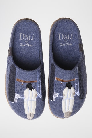 Pantoufles Cadaques - Bleu