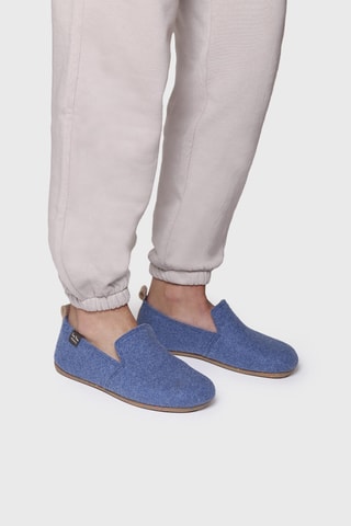 Pantoufles Melva - Bleu