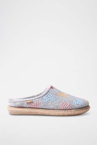 Pantoufles Miri - Gris