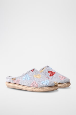 Pantoufles Miri - Gris