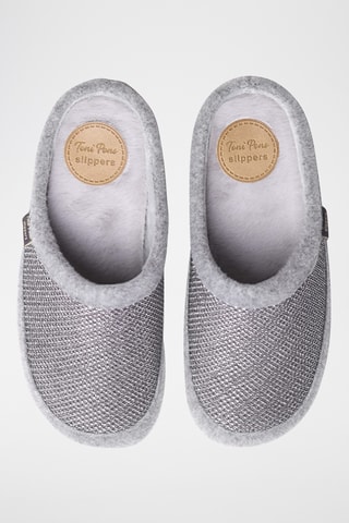 Pantoufles Moly - Gris