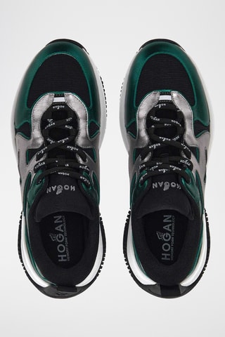 Leren Sneakers - Groen
