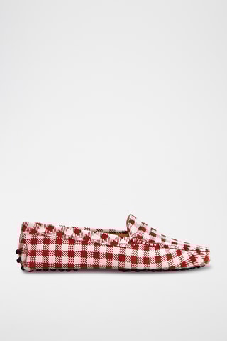 Leren Mocassins - Rood