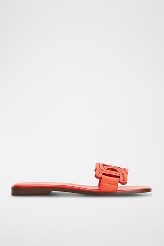 Leren Sandalen - Rood