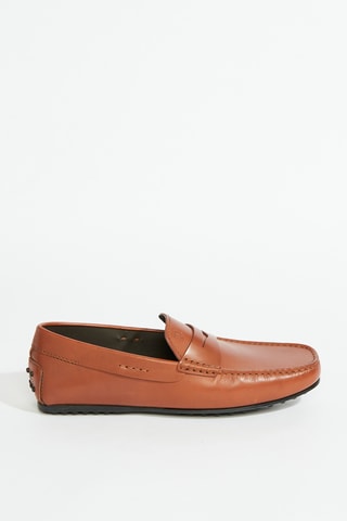 Leren Mocassins - Bruin
