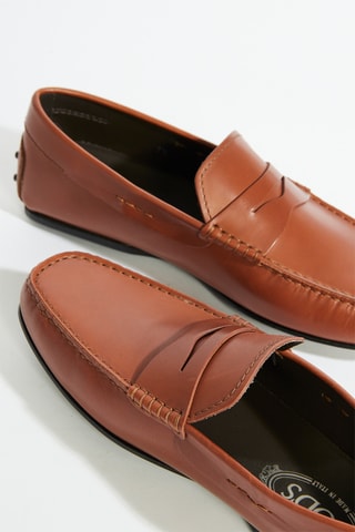 Leren Mocassins - Bruin