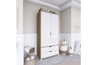 Armoire 2 portes  - 90 x 45 x 183 cm