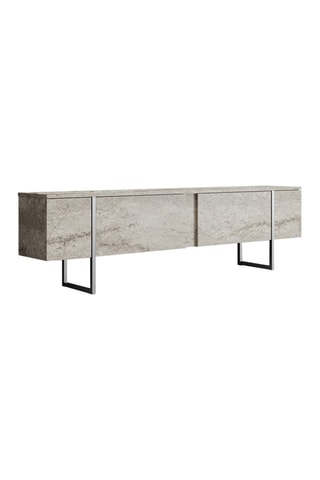 Meuble TV 2 abattants - 180 x 50 x 30 cm