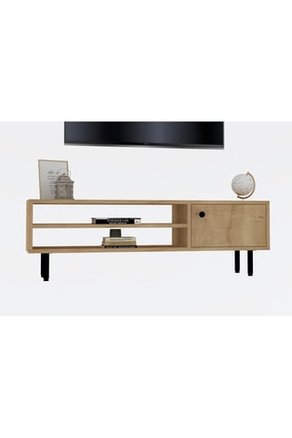 Meuble TV 1 porte Avila - 120 x 38 x 30 cm