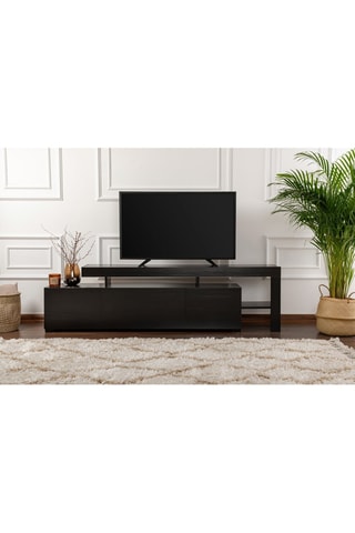 Meuble TV Beliz 2 portes - 192 x 53 x 37 cm