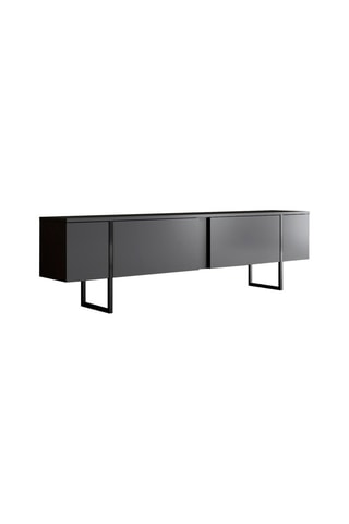 Meuble TV 2 abattants Luxe - 180 x 50 x 30 cm
